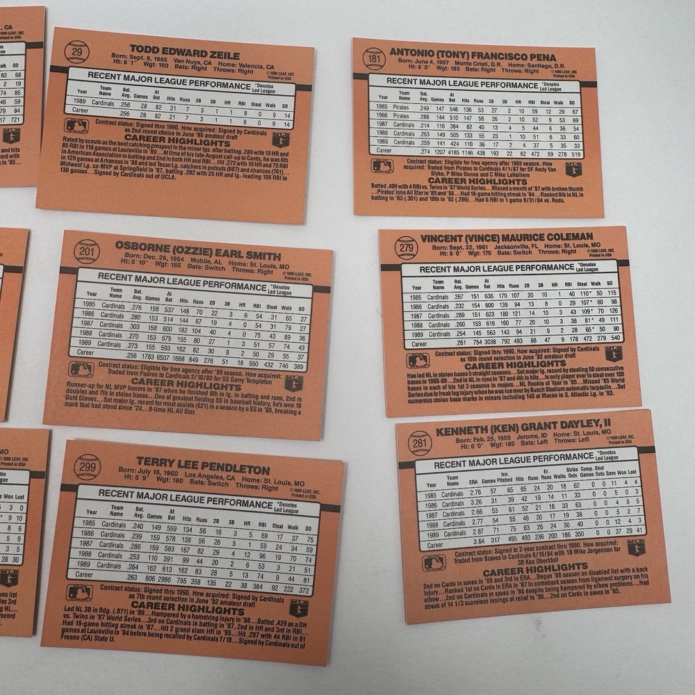 1990 Donruss Baseball Trading Card Lot Of 32 Cards Assorted Players - Picture 12 of 13